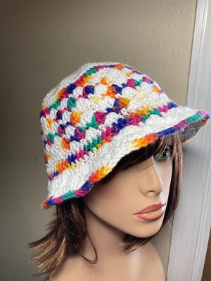 Summer Bucket Hat, Multicolor Bucket Hat - image2